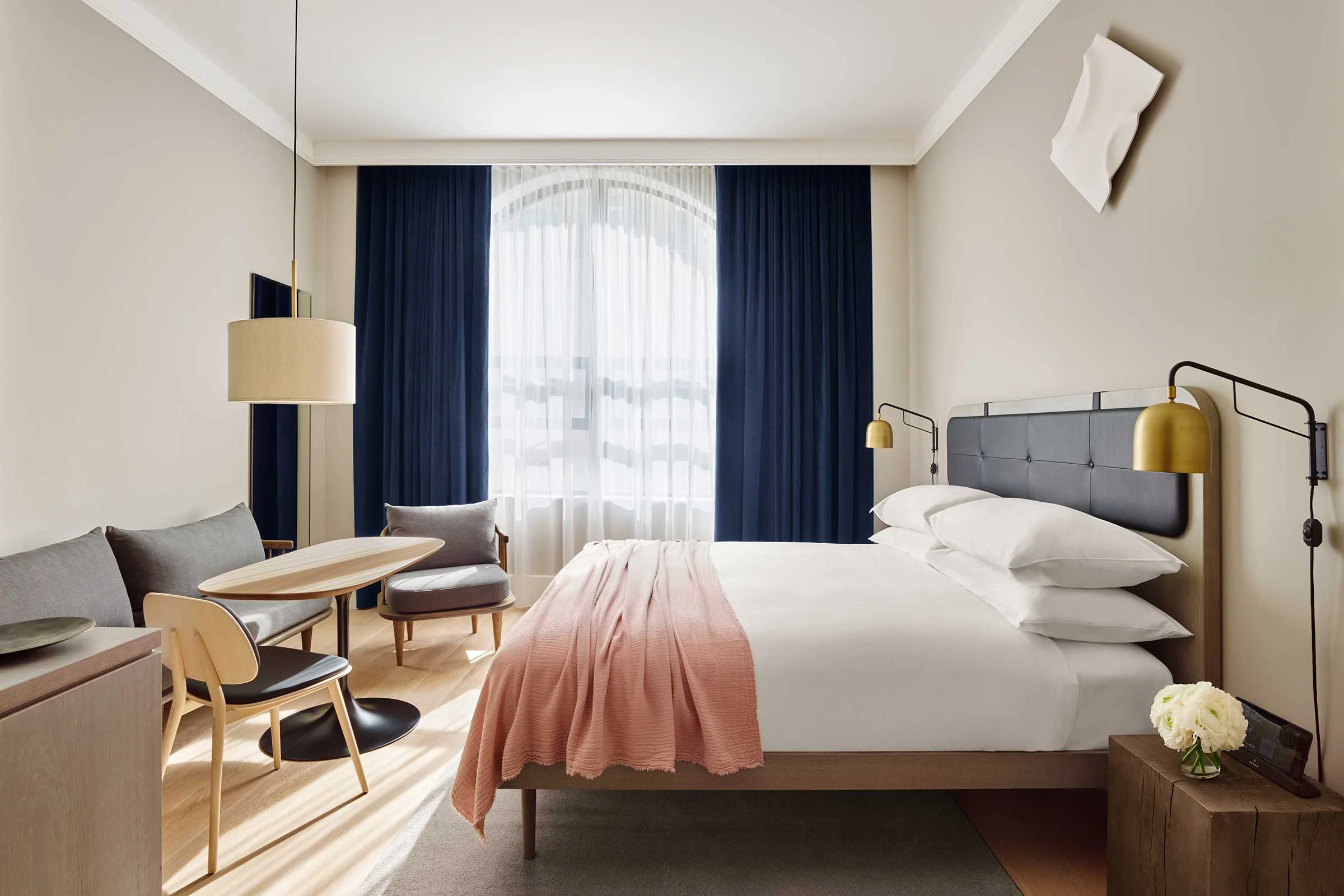 Space Copenhagen designed the 11 Howard hotel in New York’s Soho neighbourhood, which combines Danish design with New York attitude. Image courtesy of 11 Howard.