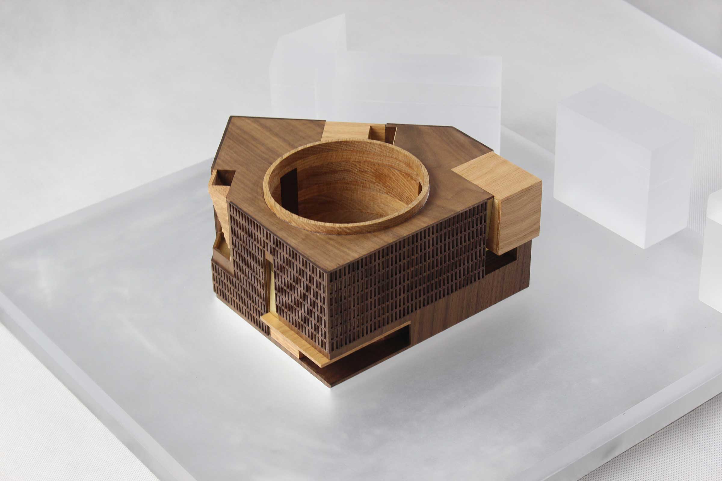  A model of the centre, from Neri&amp;Hu Design and Research Office 