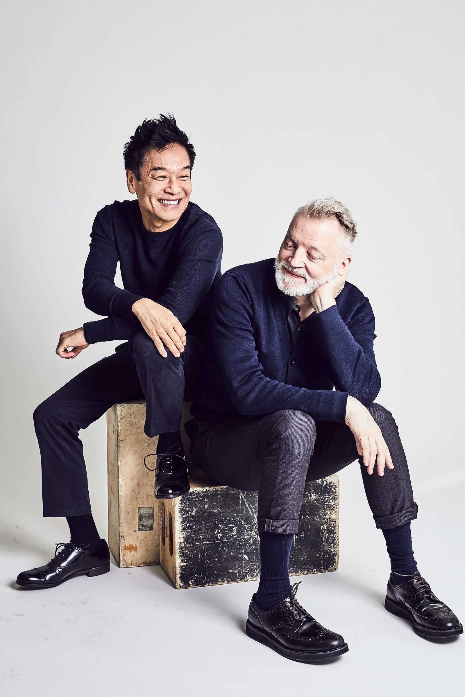 George Yabu (left) and Glenn Pushelberg. Image courtesy of Yabu Pushelberg