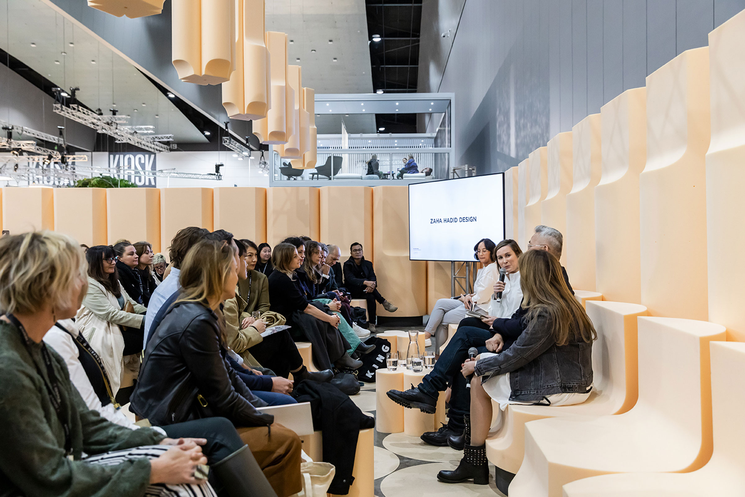  This year’s DENFAIR Speaker Series included a discussion with Woody Yao and Maha Kutay of  Zaha Hadid Design  on their first visit to Australia, moderated by Design Anthology editor-in-chief Suzy Annetta, and a session called ‘Made In Asia: Neighbou