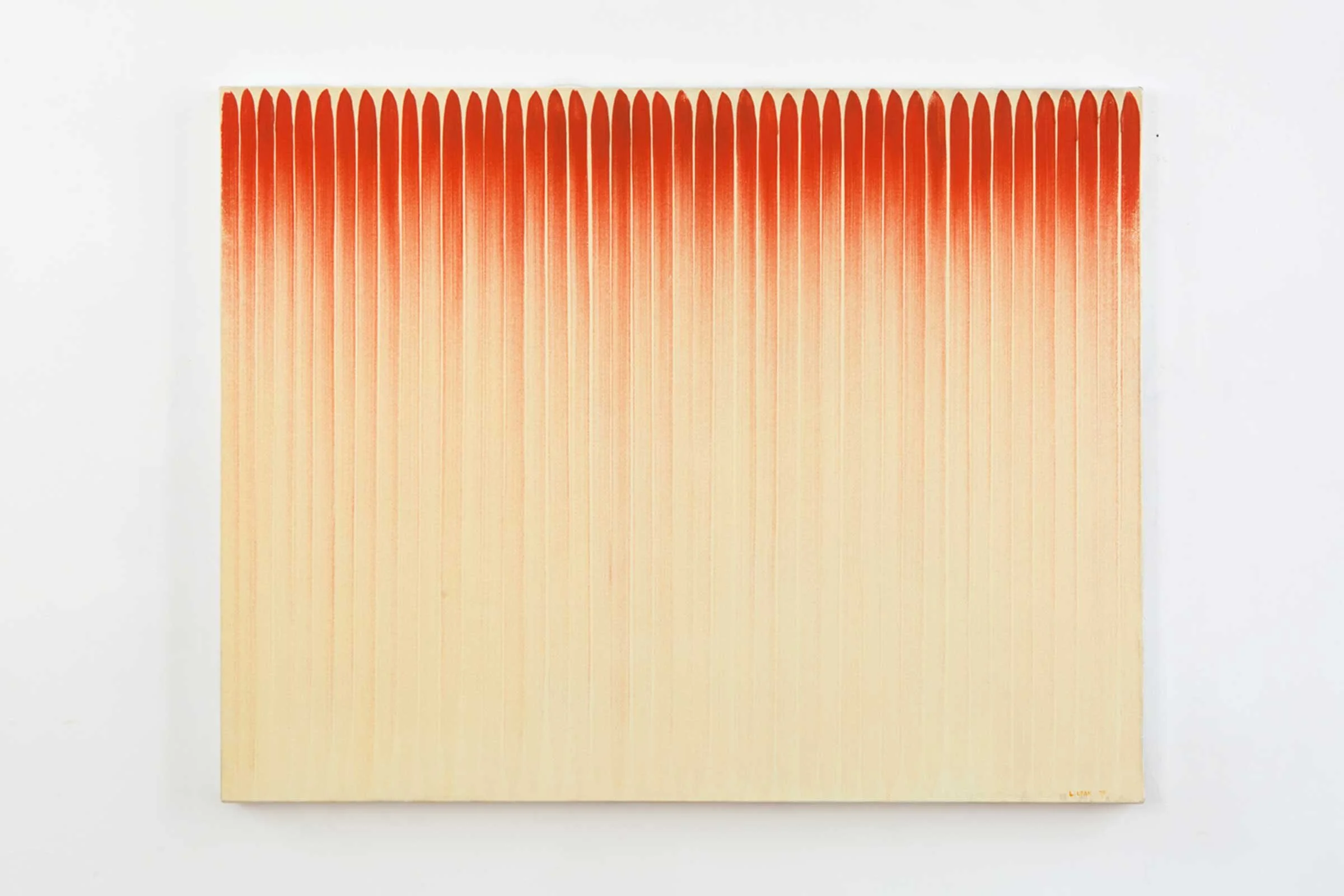 From Point , 1979. Oil and pigment on canvas