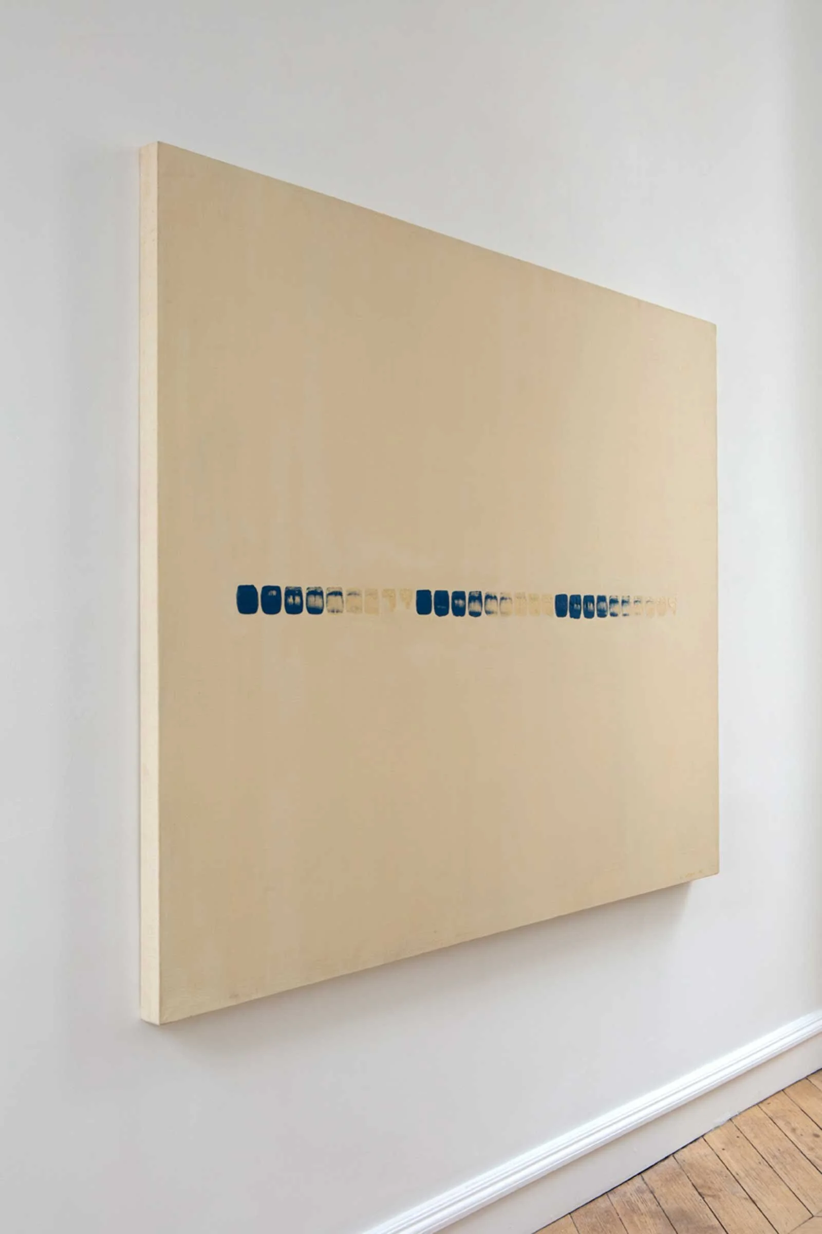 From Point , 1978. Oil and pigment on canvas