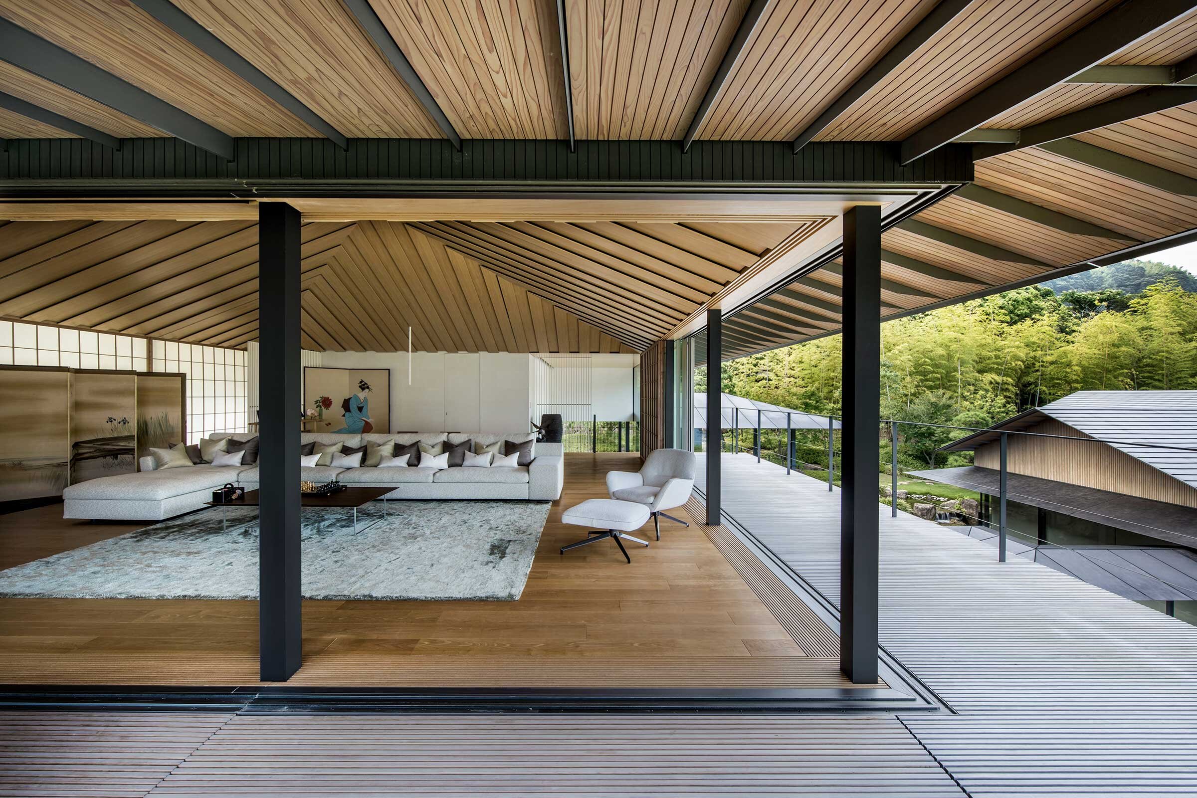Inside Kengo Kuma’s Water Cherry Villa on the Japanese Coast
