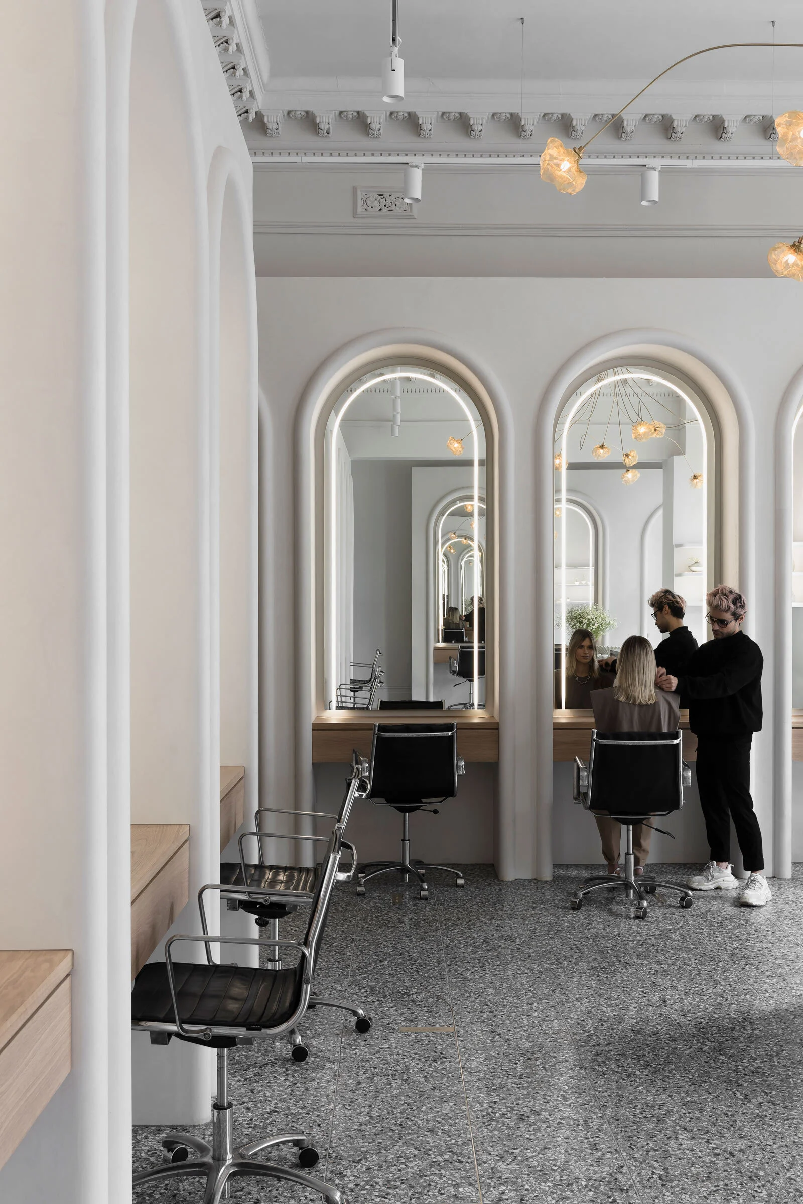 Joey Scandizzo S Updated Salon Gets The Full Treatment Design Anthology ★ music 【luxury japanese beauty salon】hair revitalizing at massato paris roppongi hills! design anthology