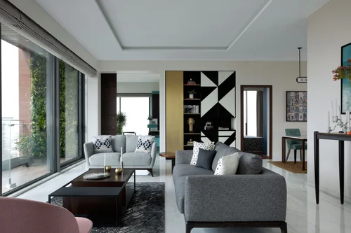 Interior Design in Asia - Mumbai Home - Eye in the Sky is a Serene City ...