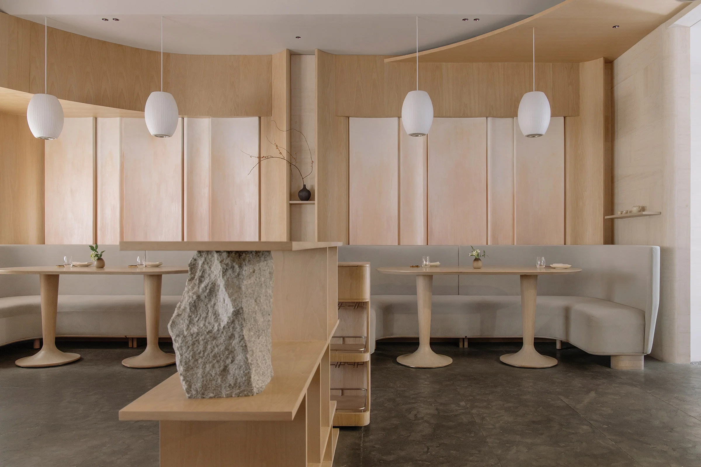 Interior design - Lunar Fine Dining Restaurant in Shanghai, CHINA ...
