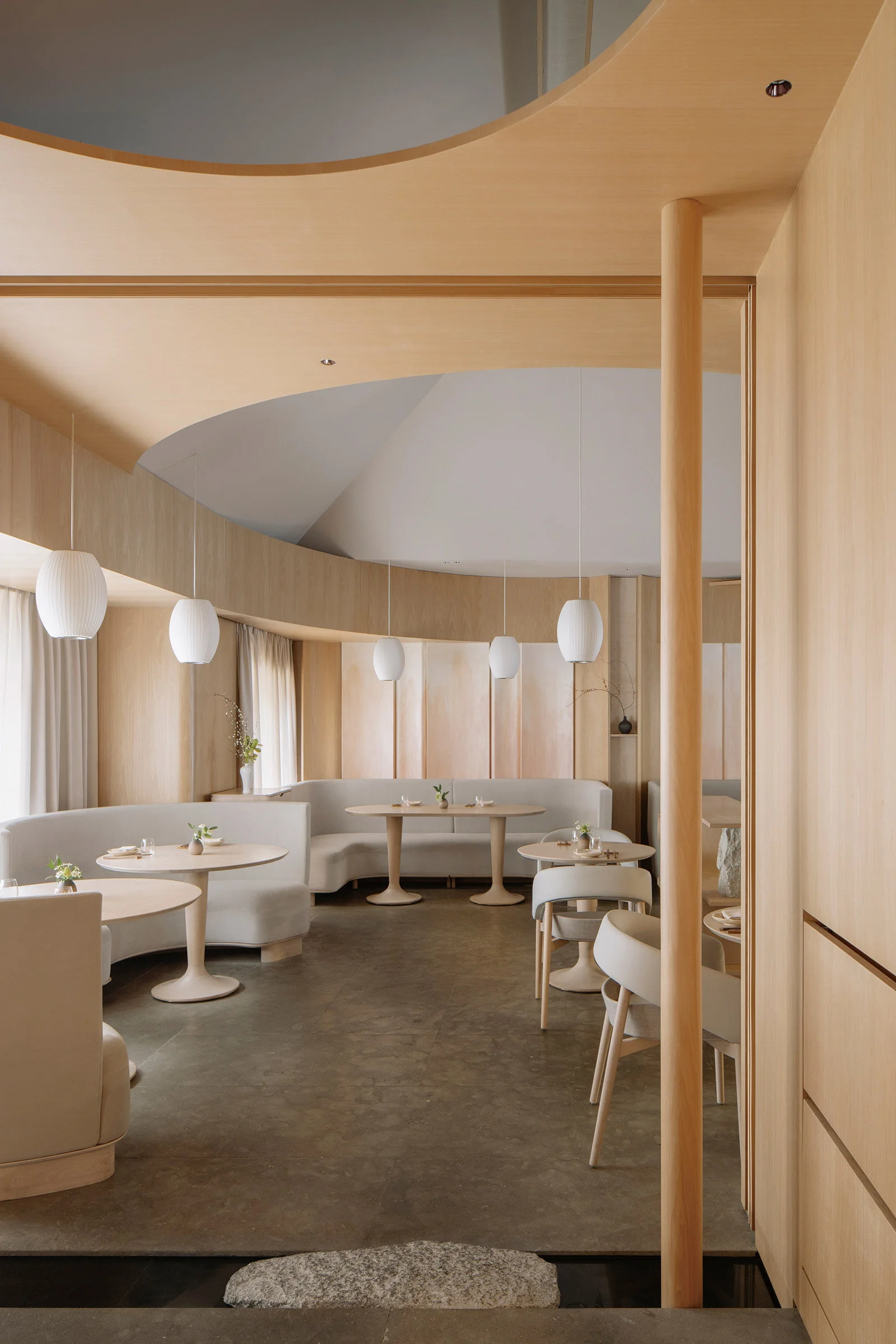 Interior design - Lunar Fine Dining Restaurant in Shanghai, CHINA ...