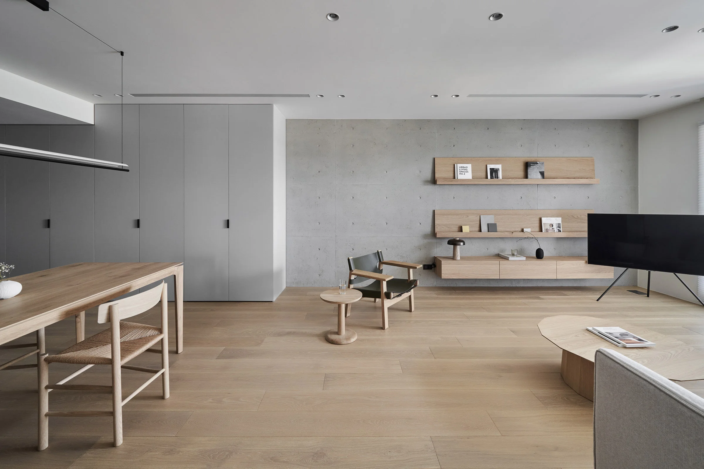Interior Design - Taipei Modern Apartment - Shades of Grey by CA design ...