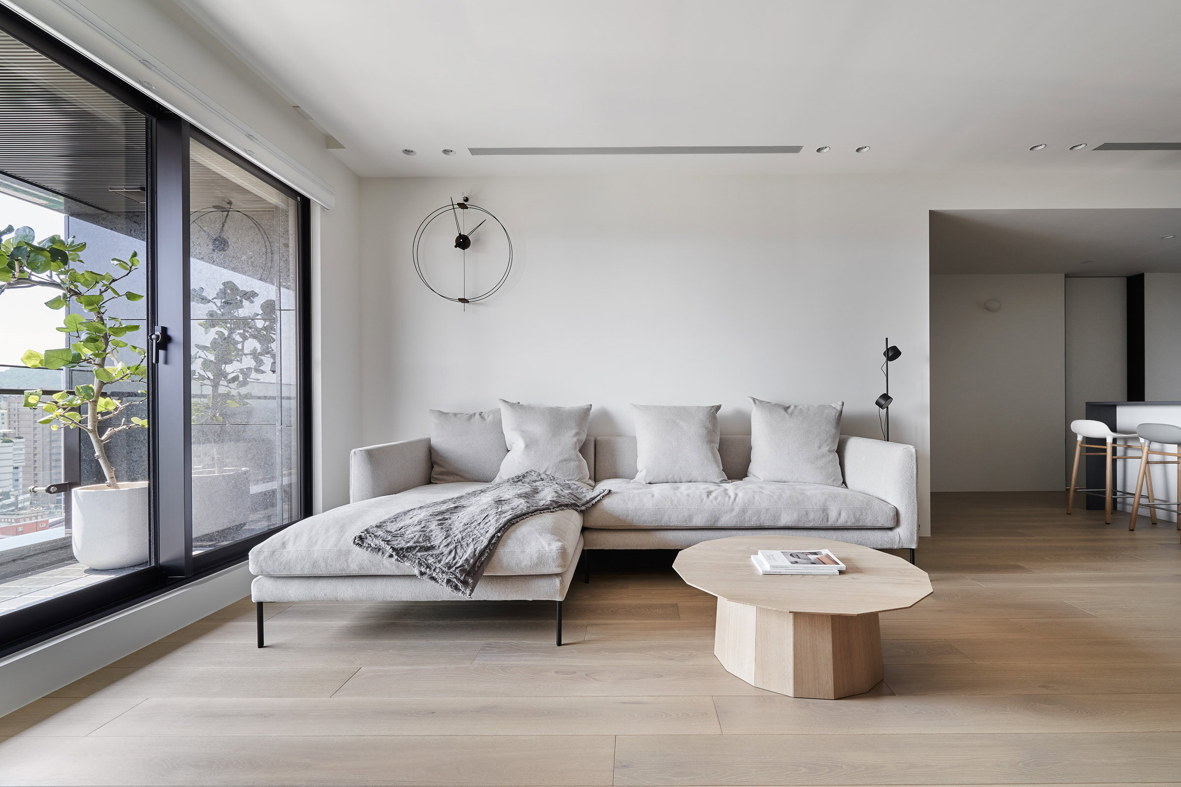 Interior Design - Taipei Modern Apartment - Shades Of Grey By Ca Design —  Design Anthology