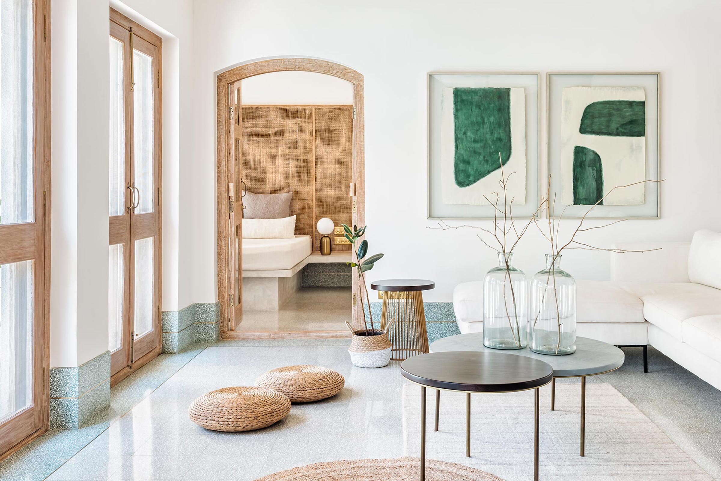 A Goan Retreat with Mint and Cane Accents