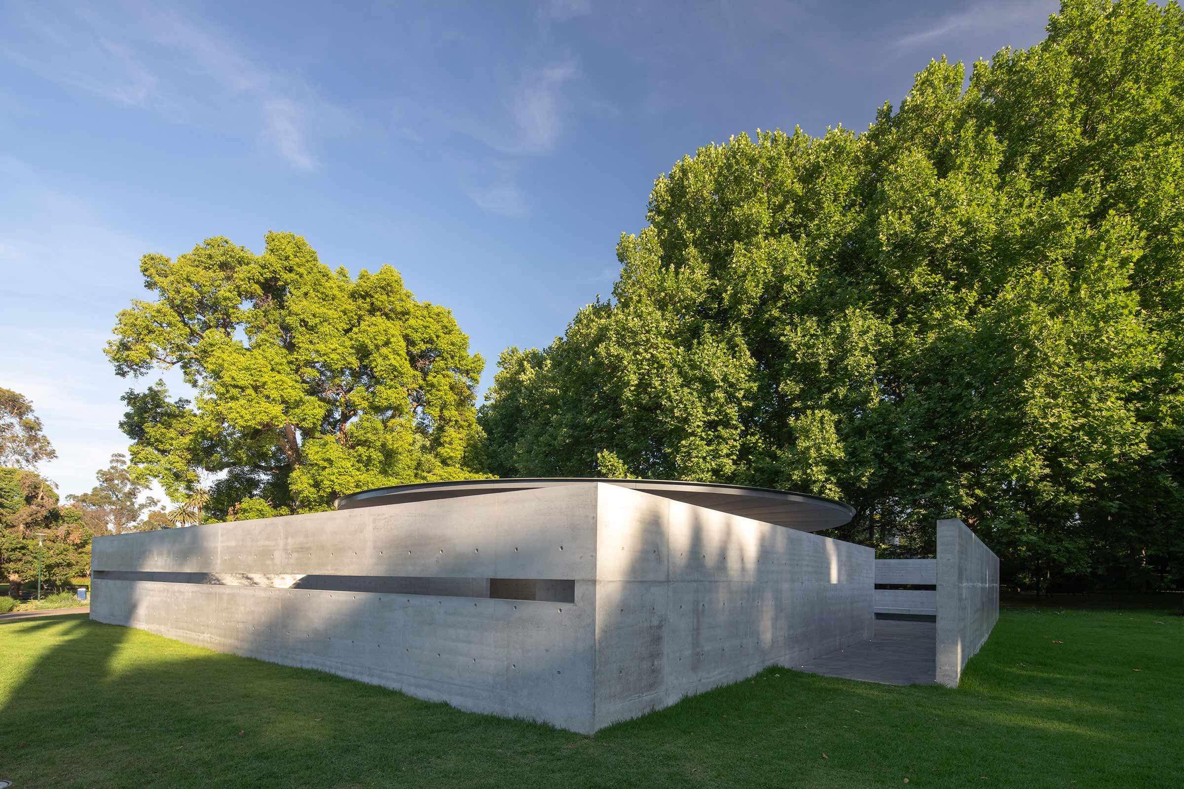 MPavilion 10 by Tadao Ando Celebrates Its Environs