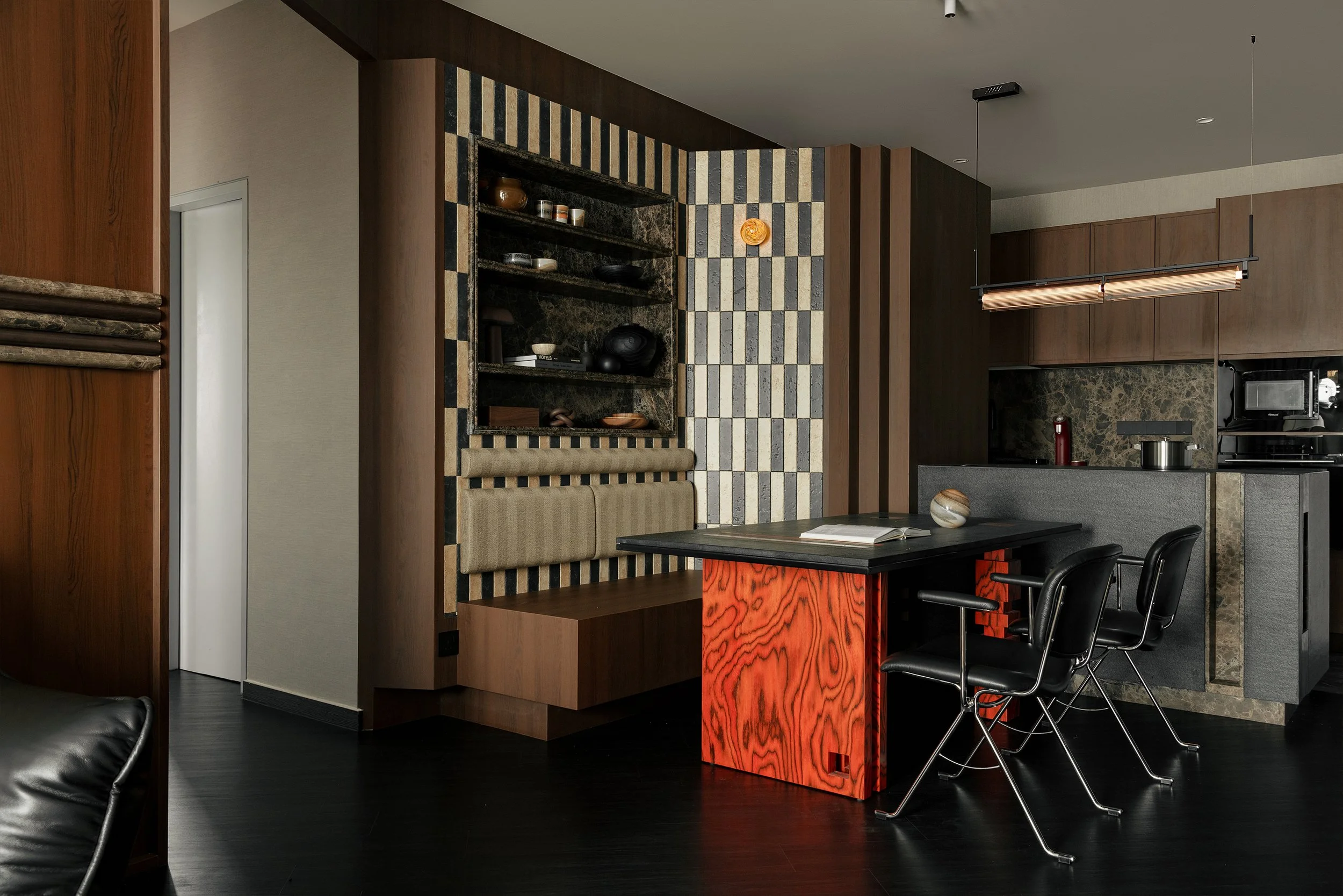 This Kuala Lumpur Apartment Was Inspired by Romantic Hong Kong Filmmaking