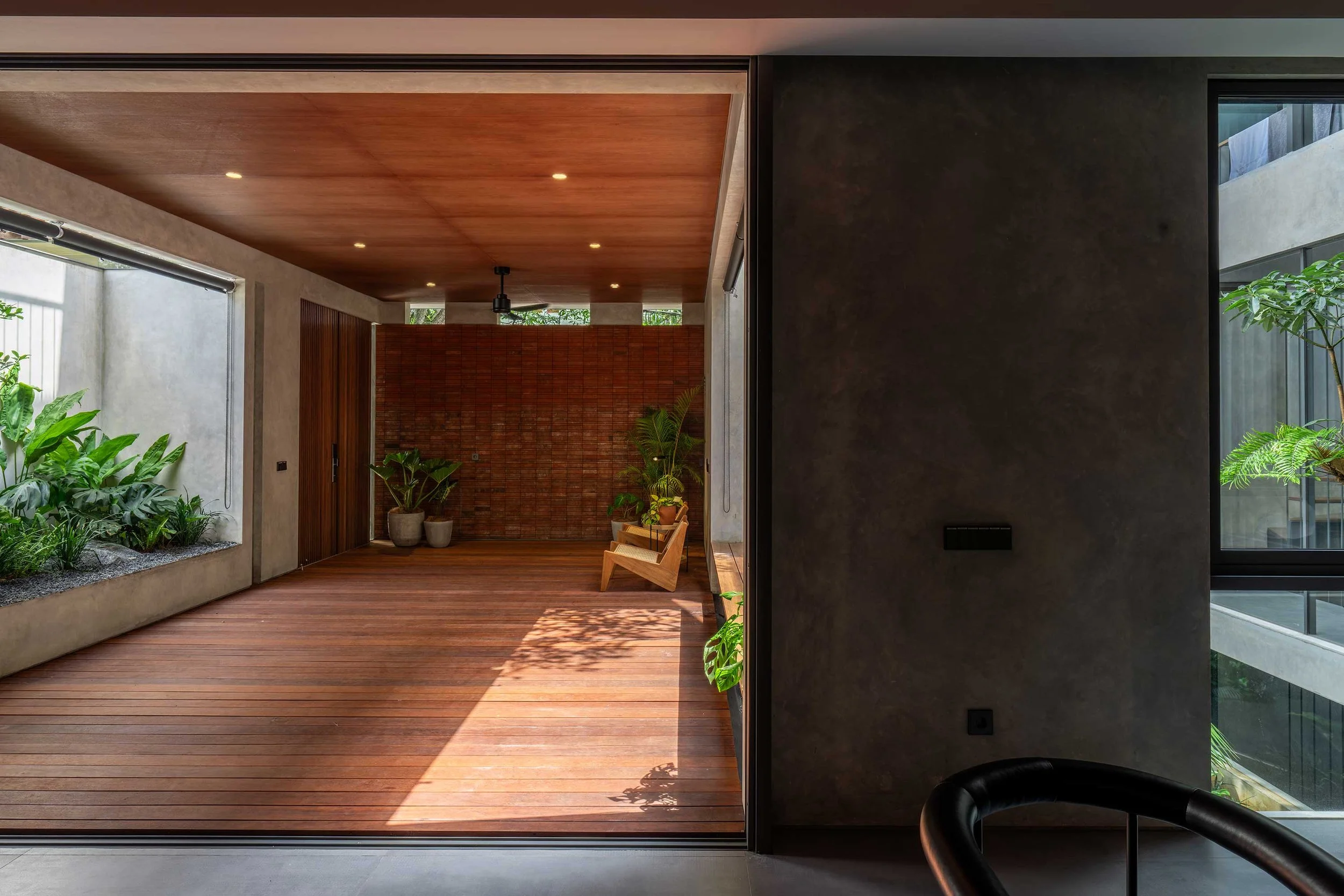 A Fortress-Like Family Home in Indonesia’s Rain City