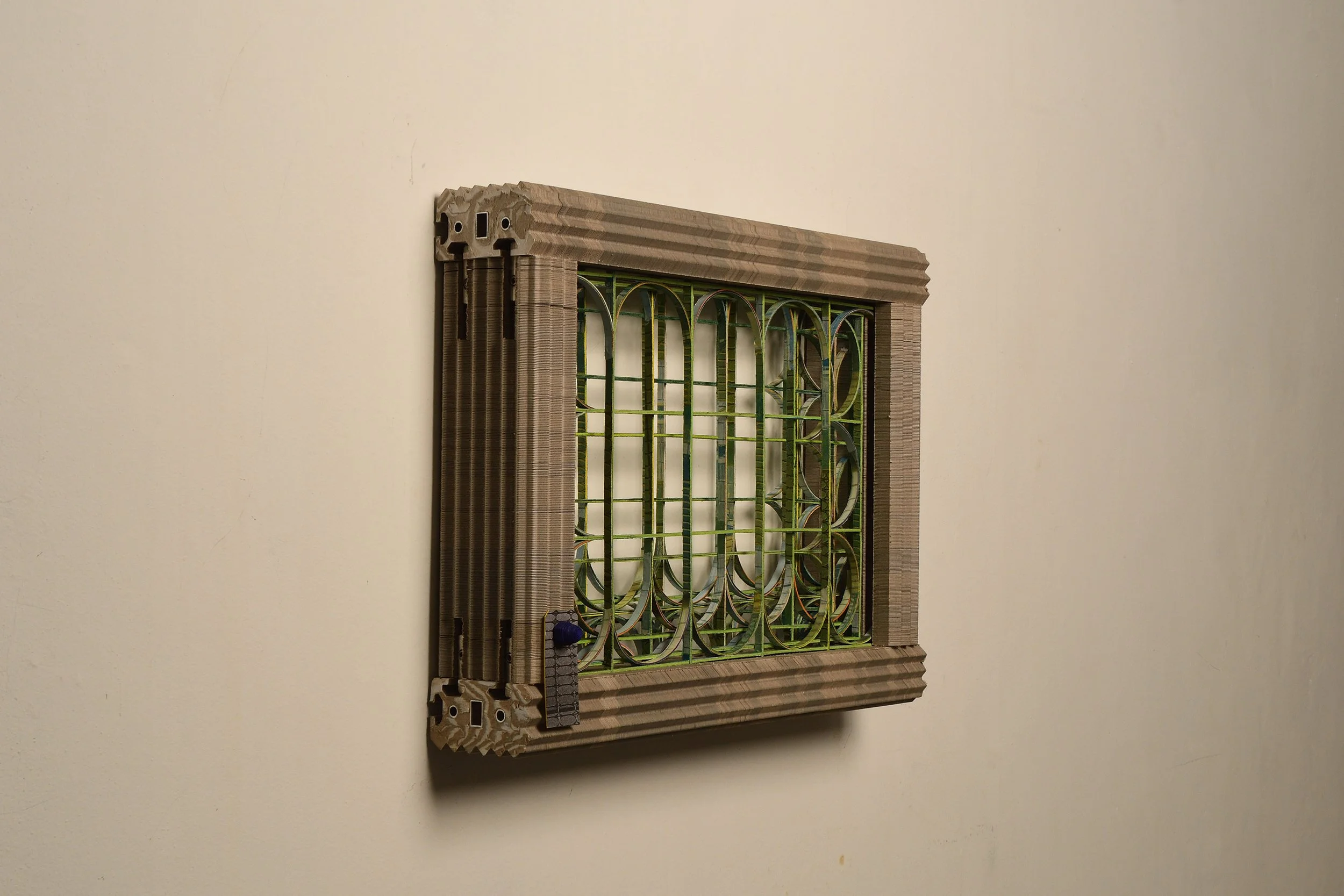The Artist Who Enjoys Turning Paper Into Wood, Concrete and Metal
