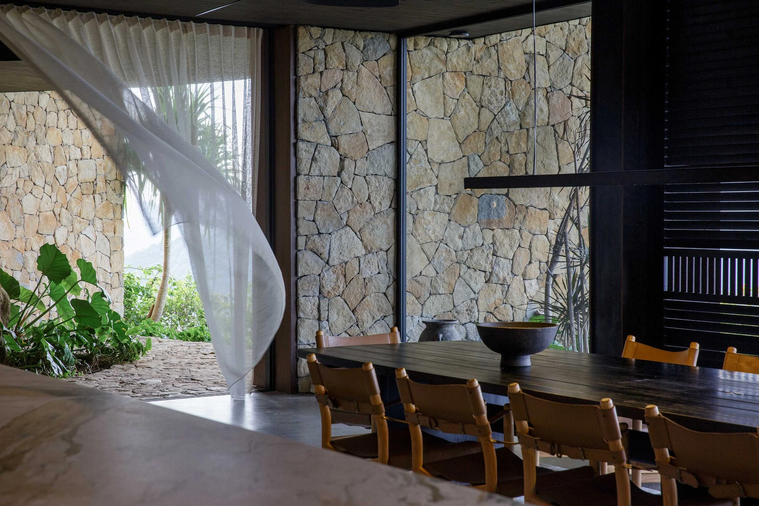 On Lombok’s Steep Southern Ridge, a Home That Disappears Into The Terrain