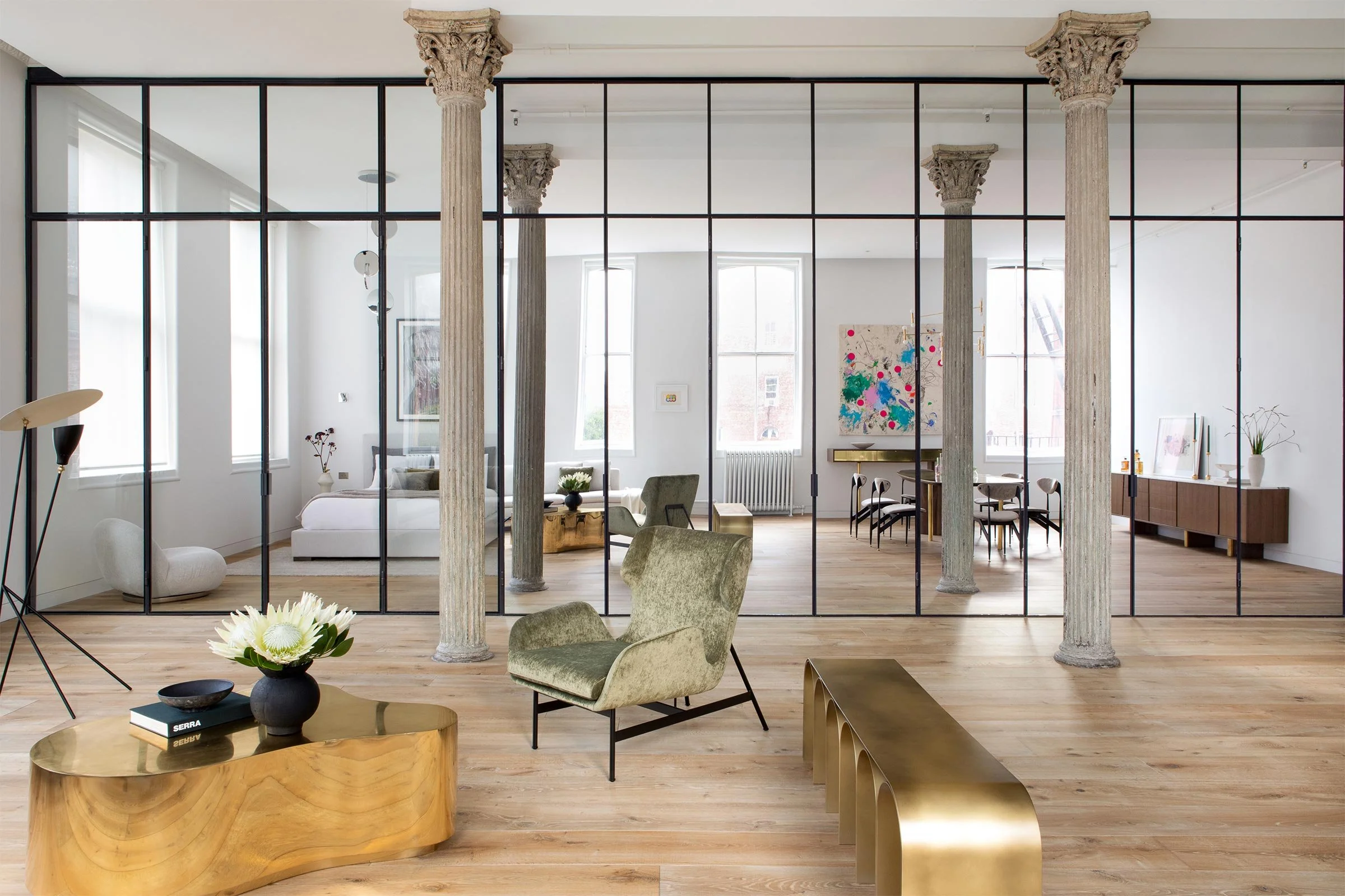Image showcasing Tribeca Manhattan Designer Loft by Architect Andrea Leung — Design ...