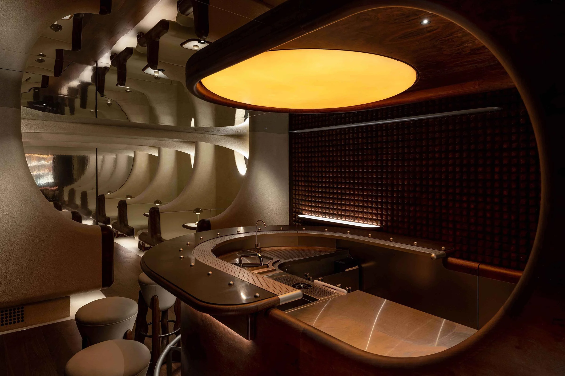 Curves and Cocktails at New Hong Kong Bar Artifact — Design Anthology