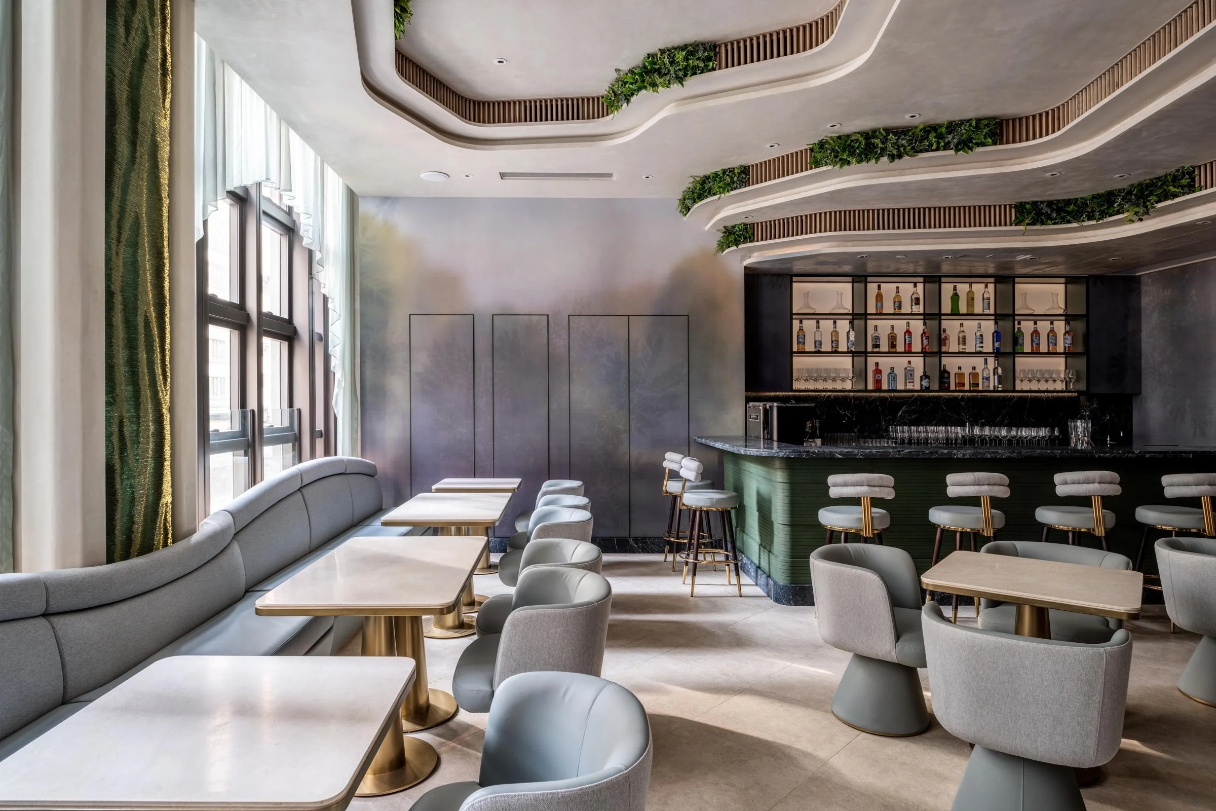 Cocktail Bar Source in Inspired by Water — Design Anthology