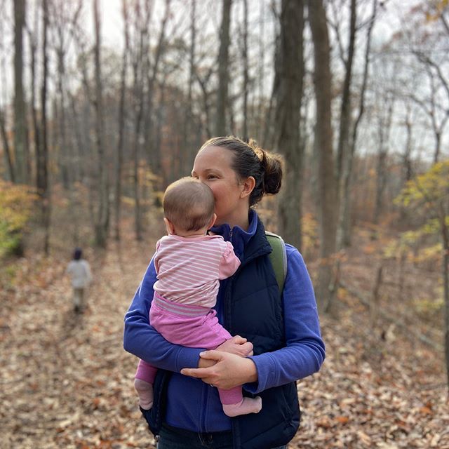What do we do when we hear freezing temperatures are coming? Head outside and enjoy the last bits of warm air. #spendingtimewiththekiddos #babysnuggles #autumndays #beforethefreeze