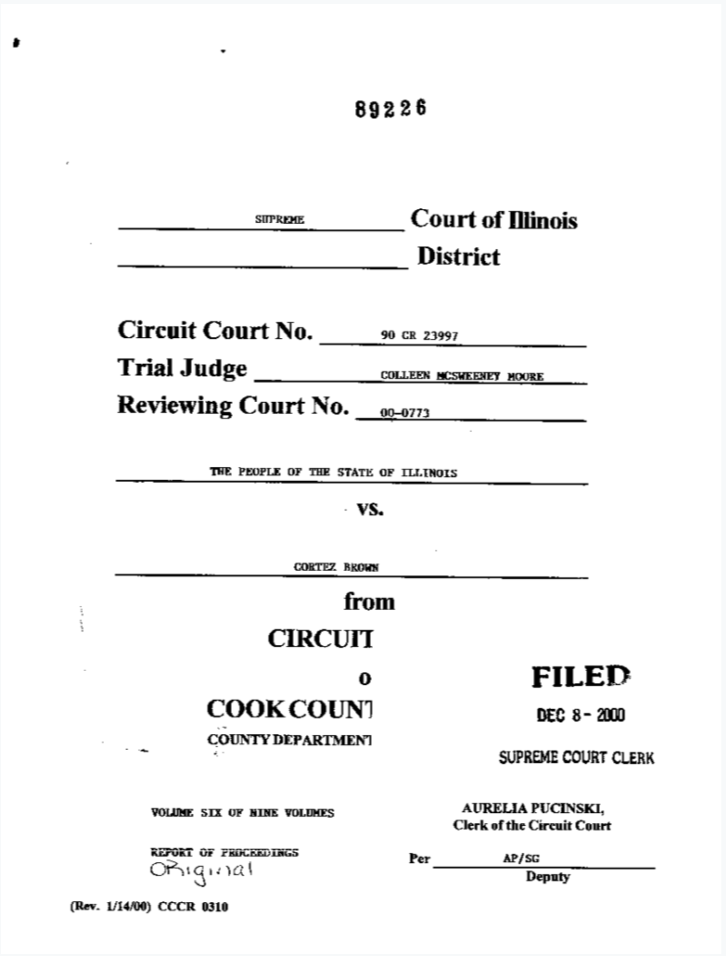 1999 trial transcript