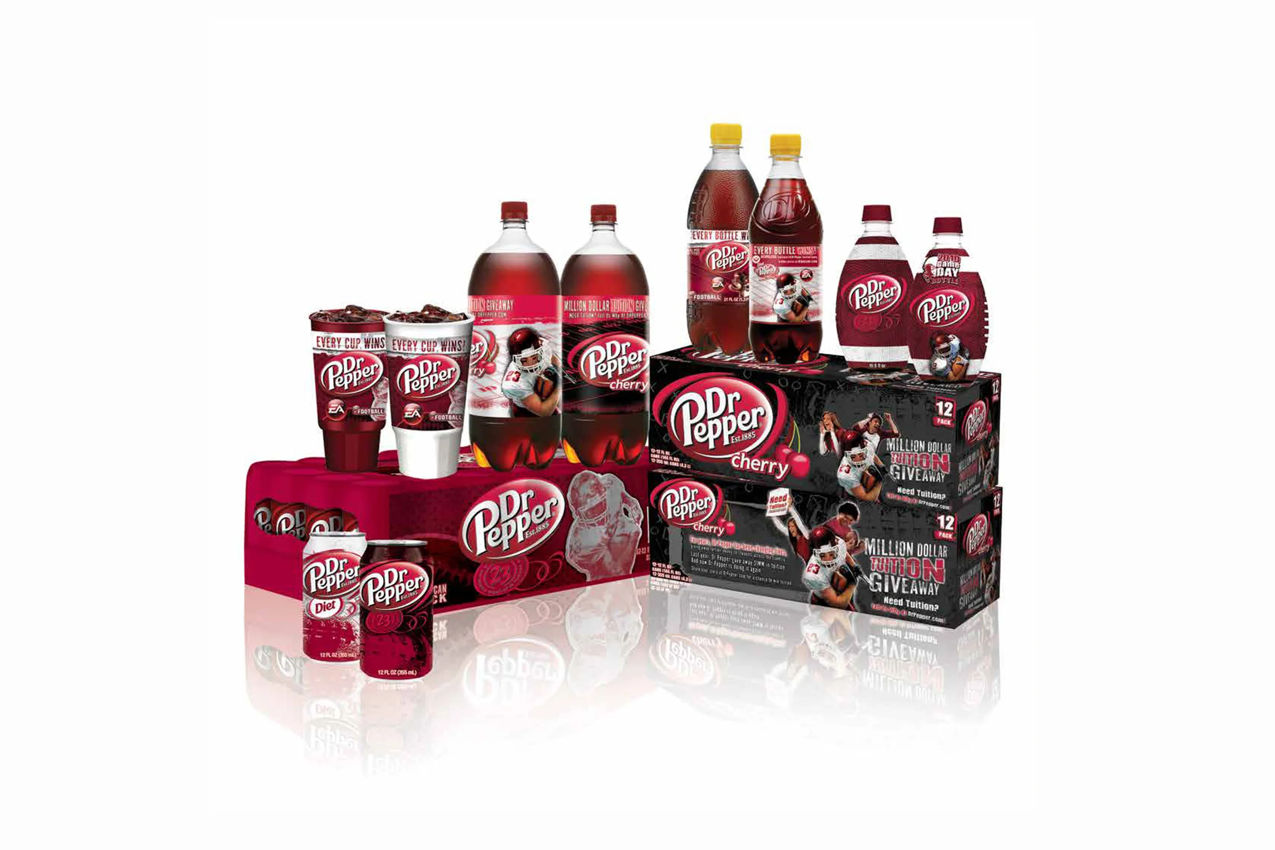  So we put together a look and feel that represented that feeling. It wasn’t just about the players on the field, but the fans, the coaches, the down and dirty experience. The key visual even represents that gritty feeling in the text. The broken loo