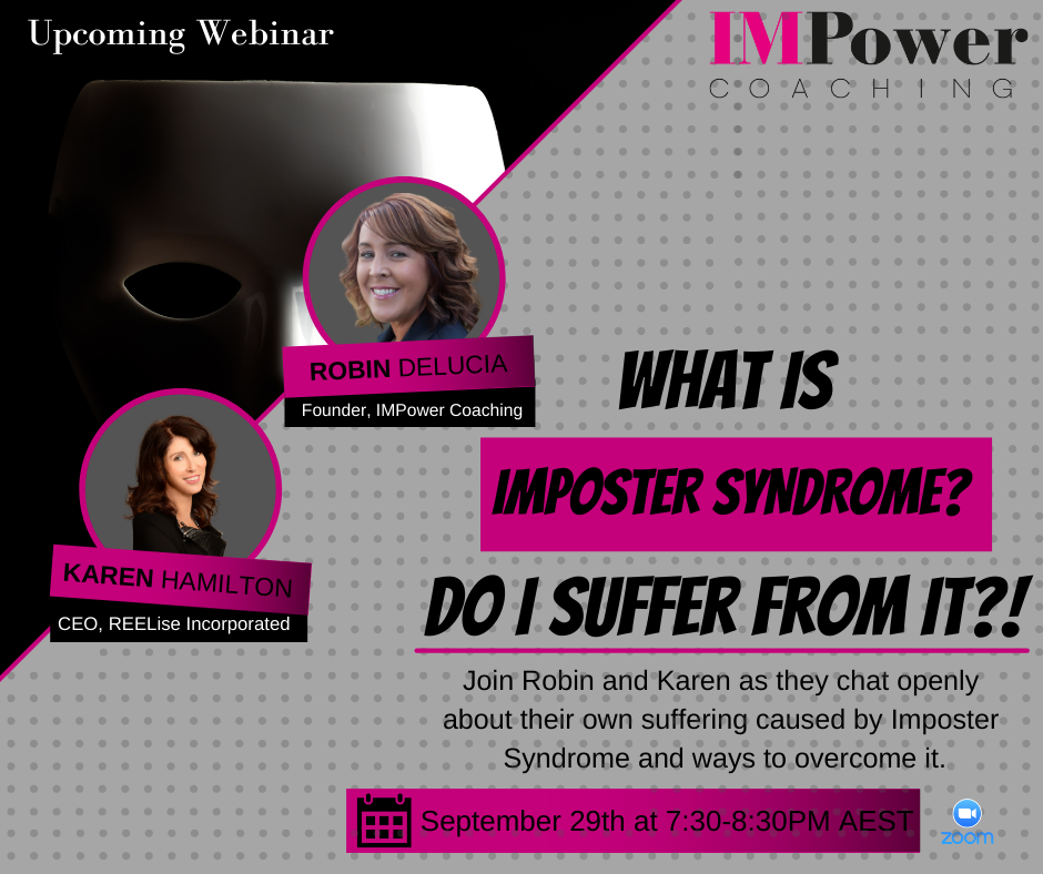 Imposter Syndrome with Robin DeLucia &amp; Karen Hamilton