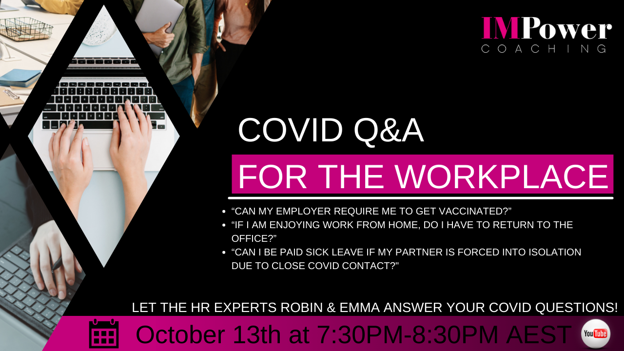 COVID Q&amp;A for the Workplace