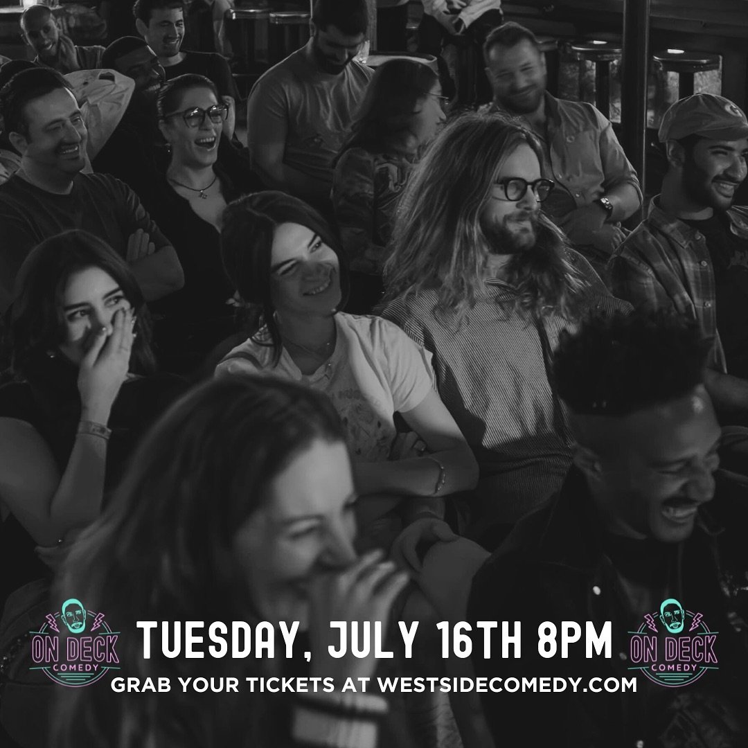 Tomorrow Night @westsidecomedy we&rsquo;re back with a hilarious lineup! (tickets in bio)