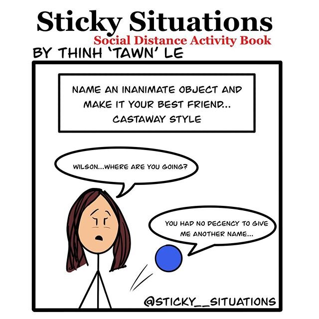SOCIAL DISTANCE ACTIVITY BOOK Day ??? - When object of your imagination starts turning on you... 👀
.
#comicstrip #comicstyle #comicstrips #comicsart #comicsofinstagram#comicshop #comicstagram #ComicStuff #comicsofig #comicseries #comicsg #stickfigur
