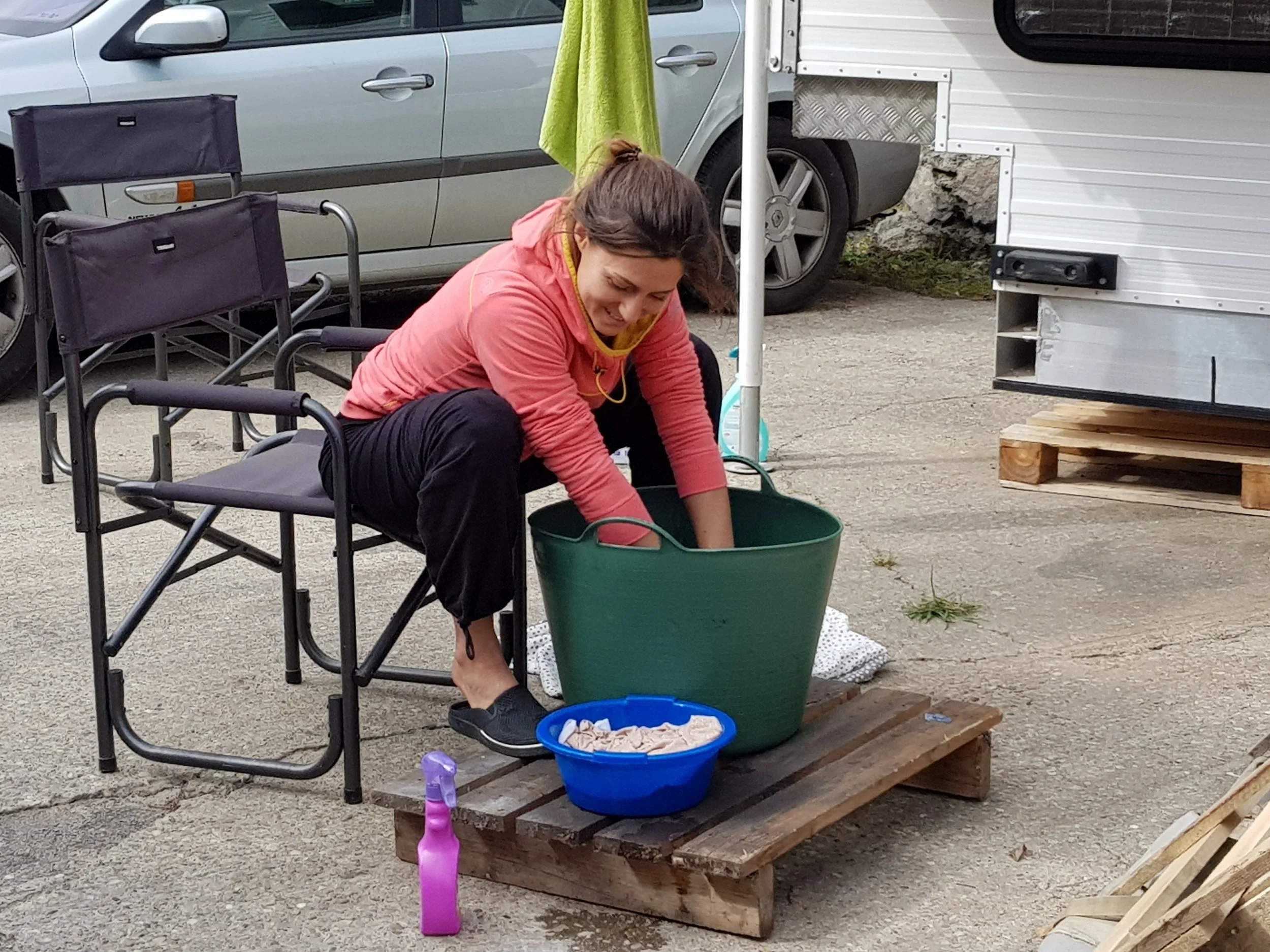 Washing on a car park.jpg