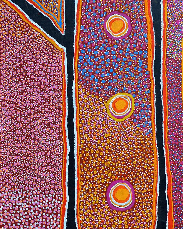 NEW IN THE STOCKROOM
Susie Bootja Bootja Napaltjarri (c.1935-2003)
Kaningarra, 2002
Synthetic polymer paint on linen
90 x 60cm
For more information contact us at info@greeradamsfineart.com
.
Kaningarra is Napaltjarri&rsquo;s traditional country locat