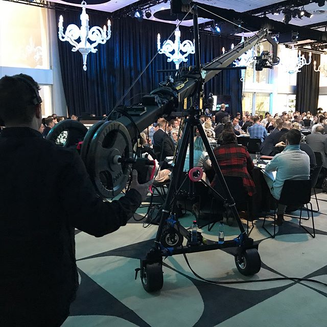 Another technically-challenging Josh Phegan Blue Print event with our friends at Endframe. Yes, believe it or not, that REALLY is a 15ft camera jib in The Ivy ballroom! #blueprint8