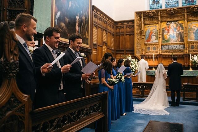 A fantastic ceremony with Hai and John at the beautiful Christ&rsquo;s Chapel in Dulwich! .
.
.
.
.
.
.
.
.
.
.
.
.
.
.
.
#weddingphotographylondon #candidweddingphotography #forthewildlyinlove #walkingdowntheaisle #weddingdayready #candidwedding #wi