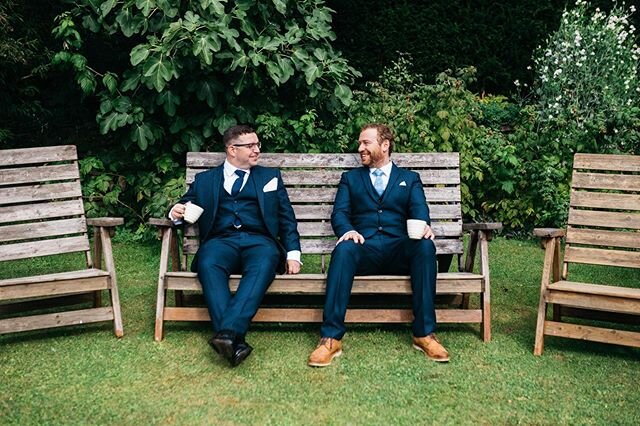 Jonathan and his best man taking five with a cuppa, before the drive to the church. I love capturing these unique little moments that happen throughout the day. .
.
.
.
.
.
.
.
.
.
.
.
.
.
.
.
#weddingphotographydevon #groomstyle #mywed #weddingrepor