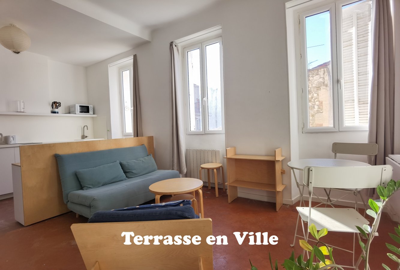 Déjà loué - Cours Julien - Type 1 de 28m2- Meublé - 690 €