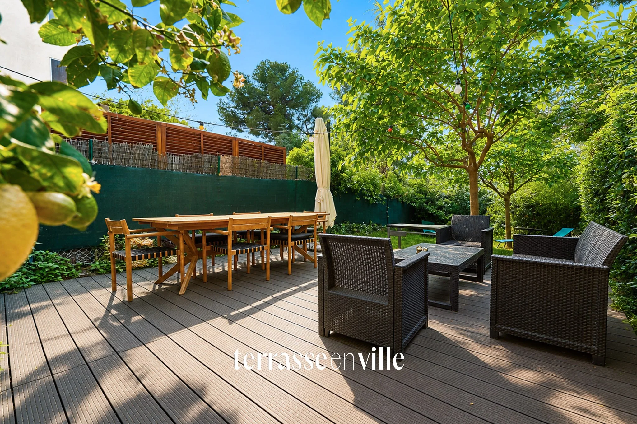 FOURRAGERE - APPARTEMENT T2 - 52m2 - JARDIN - TERRASSE - CAVE - 240 000€ 