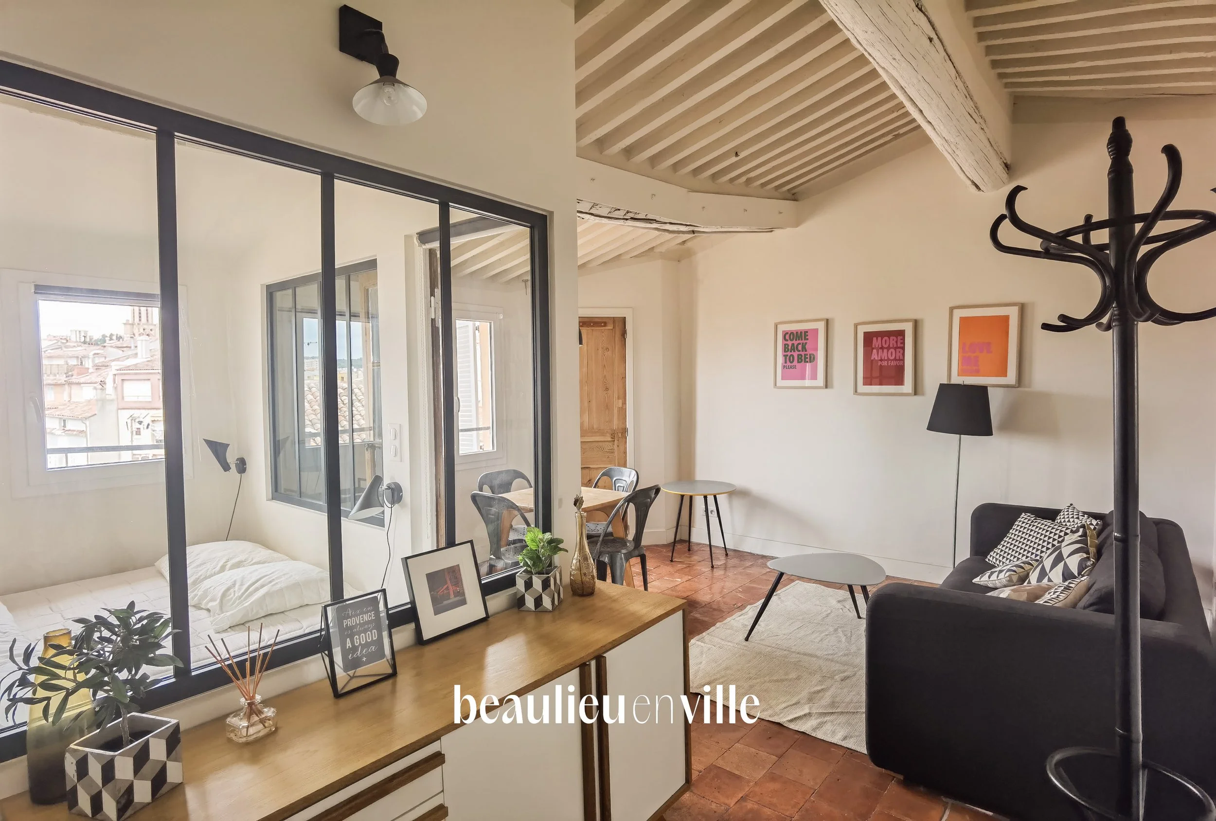 AIX-EN-PROVENCE - CENTRE VILLE - T1/2 - 877€
