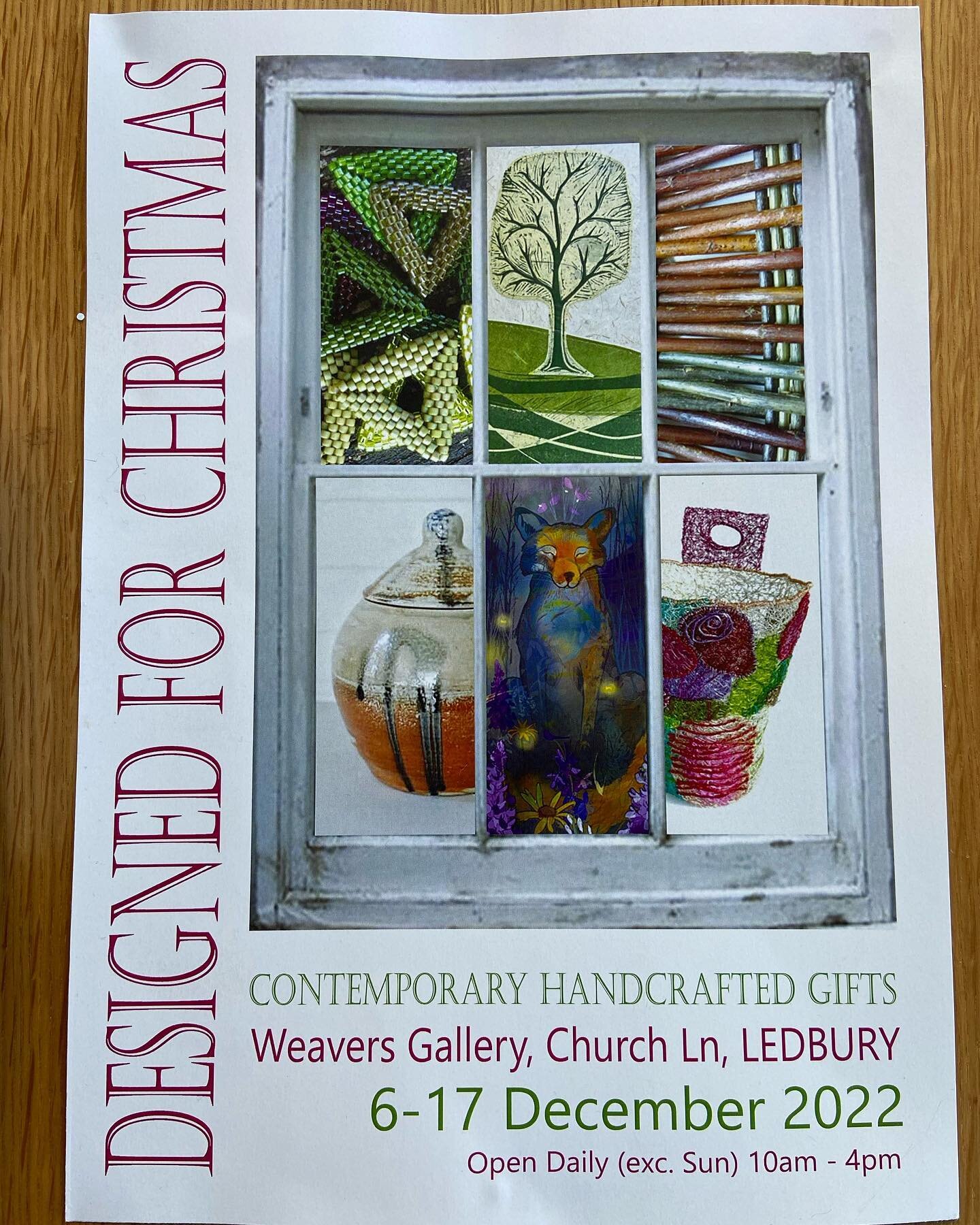 A little more than a week away&hellip; where has the time gone to??? #lookingforward #seeyouthere #christmasfair #christmas #craftfair #handmade #madebyhand #designedforchristmas #designermakers #ledbury