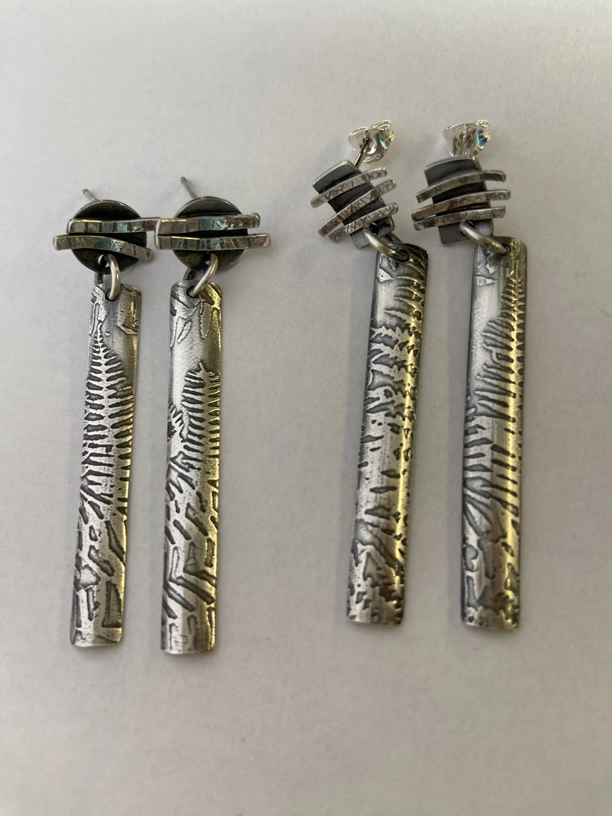 Slim Ferm 'round'  Drop Earrings