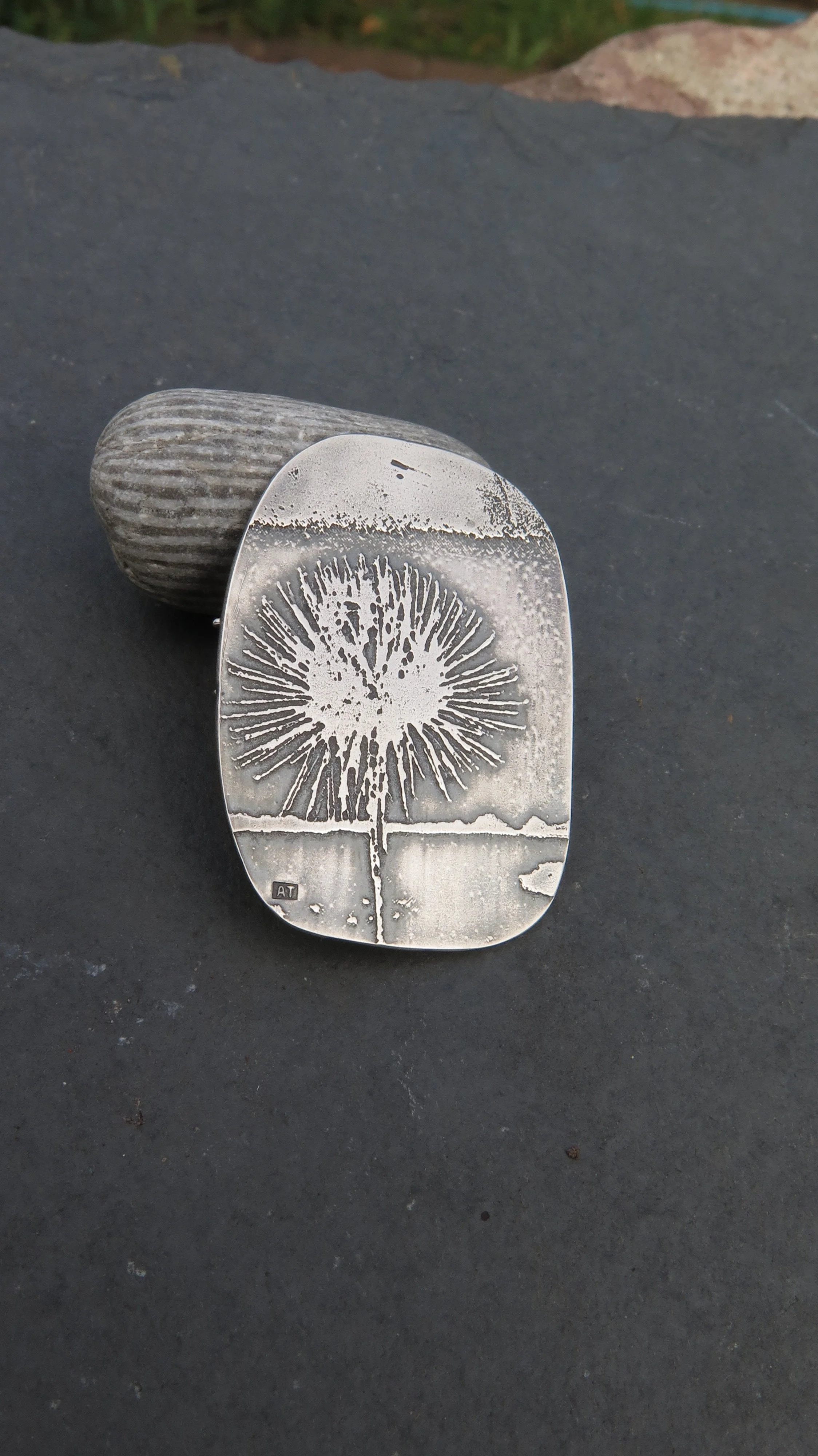 Thistle Brooch