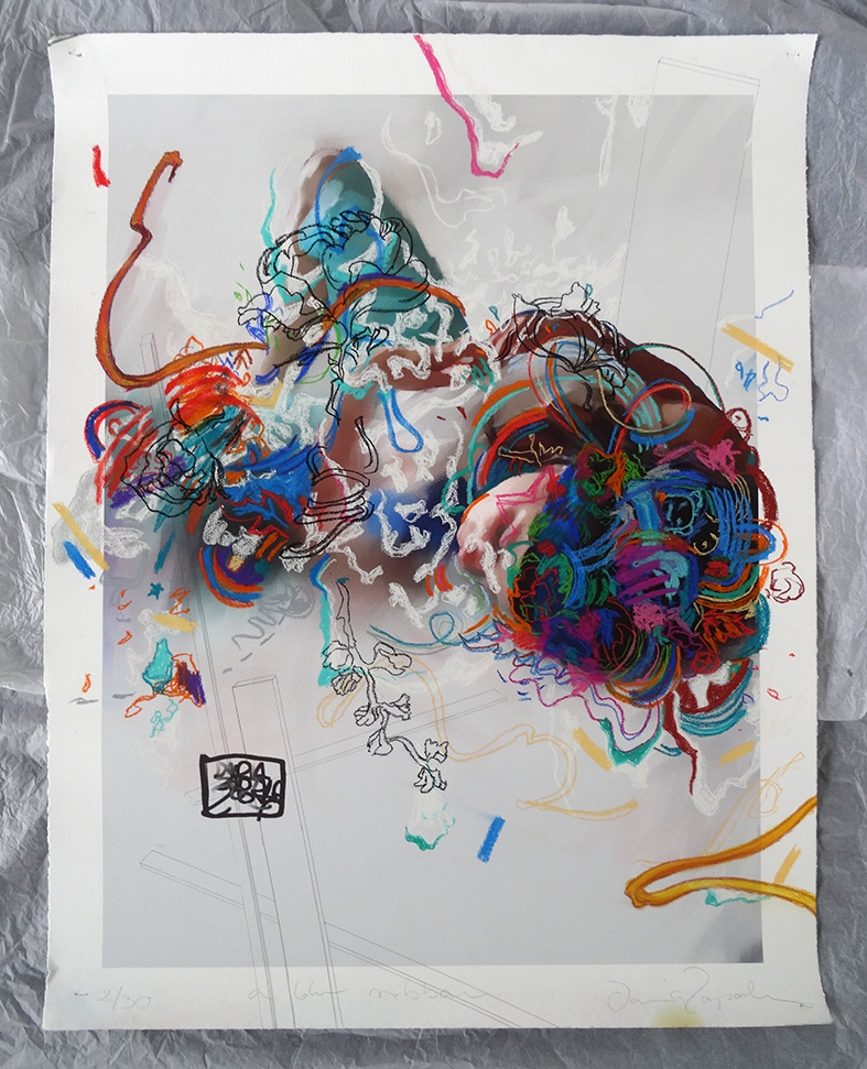BLUE RIBBON_DOODLE