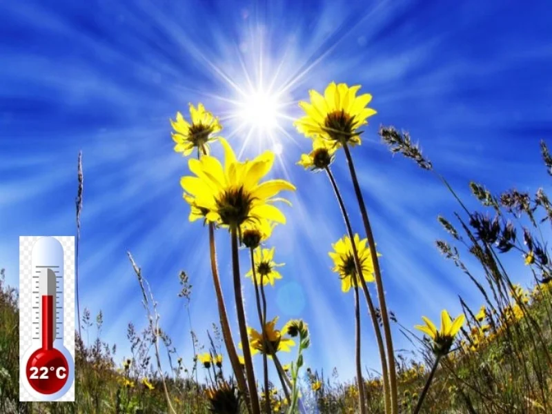 TODAY HAS BEEN THE WARMEST DAY IN IRELAND THIS YEAR SO FAR