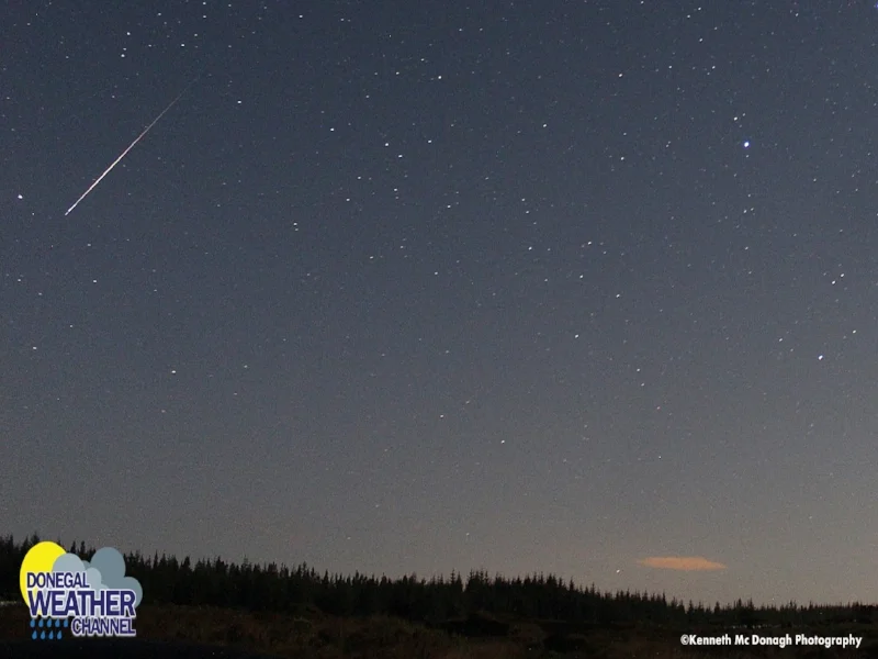 THE ETA AQUARIIDS METEOR SHOWER PEAKS TONIGHT AND TOMORROW MORNING