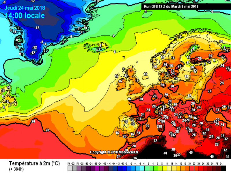 SIGNS OF WARMER WEATHER HEADING INTO THE SECOND LAST WEEK OF MAY
