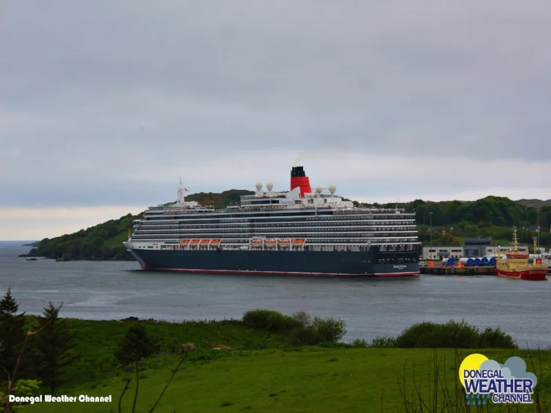 QUEEN VICTORIA CRUISE SHIP SET TO LEAVE KILLYBEGS AT 6PM THIS EVENING- UPDATE