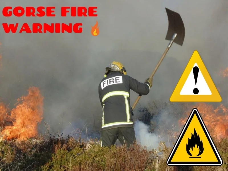 ORANGE FIRE WARNING IN PLACE FOR IRELAND WITH TEMPERATURES OF 25C POSSIBLE