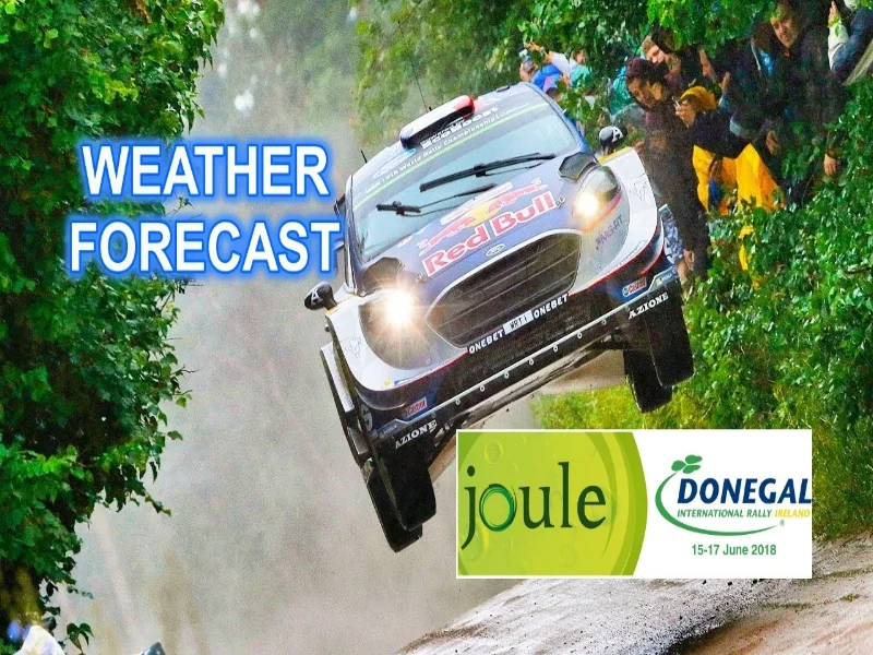 DONEGAL INTERNATIONAL RALLY FORECAST - FRIDAY UPDATE