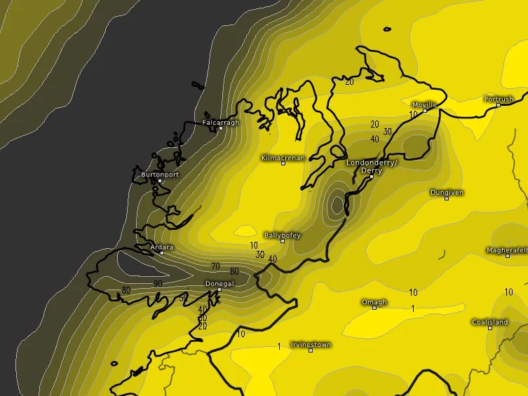 SUNDAY CLOUD COVER AMOUNT 4PM