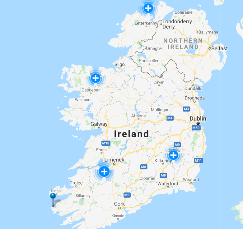 Latest power outage map