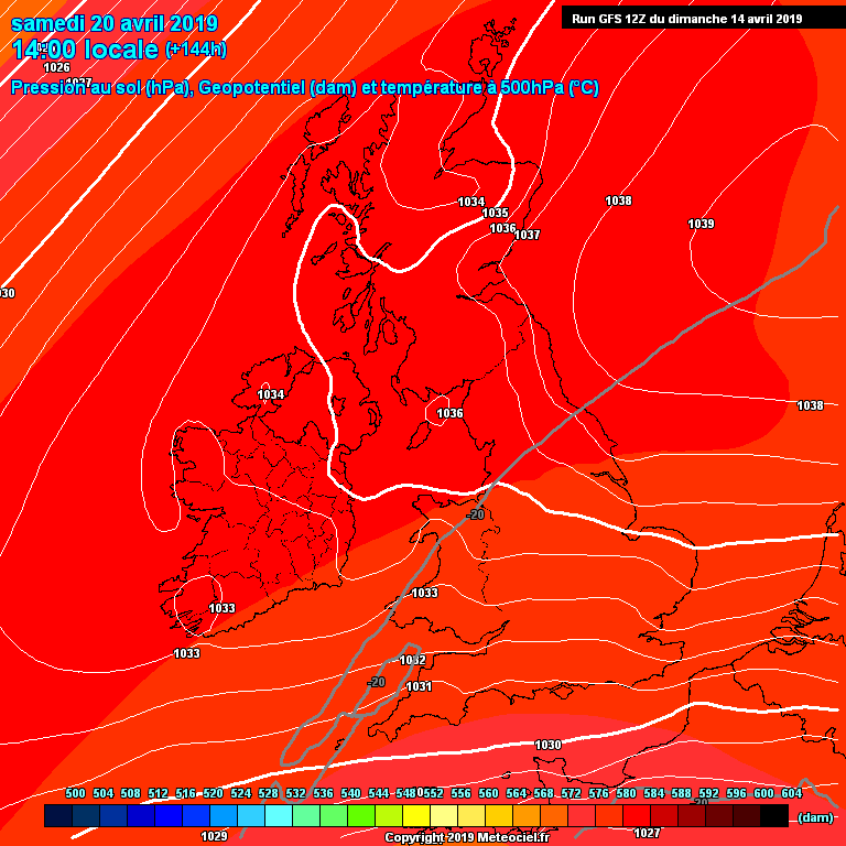 EASTER WEEKEND LOOKING WARM WITH TEMPERATURES GETTING AS HIGH AS 20C